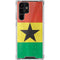 Ghana Flag Distressed Galaxy S22 Ultra Clear Case