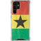 Ghana Flag Distressed Galaxy S24 Ultra Clear Case