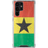 Ghana Flag Distressed Galaxy S24 Ultra Clear Case
