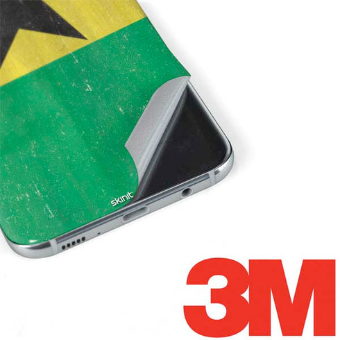 Ghana Flag Distressed Galaxy S8 Plus Skin