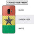 Ghana Flag Distressed Galaxy S9 Skin