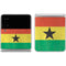Ghana Flag Distressed Galaxy Z Flip4 5G Skin