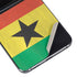 Ghana Flag Distressed Galaxy Z Flip5 5G Skin