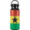 Ghana Flag Distressed Hydro Flask 32oz Wide Mouth Skin
