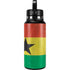Ghana Flag Distressed Hydro Flask 32oz Wide Mouth Skin