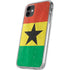 Ghana Flag Distressed iPhone 11 Clear Case