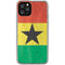 Ghana Flag Distressed iPhone 11 Pro Clear Case