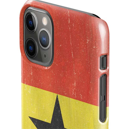 Ghana Flag Distressed iPhone 11 Pro Lite Case