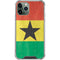 Ghana Flag Distressed iPhone 11 Pro Max Clear Case