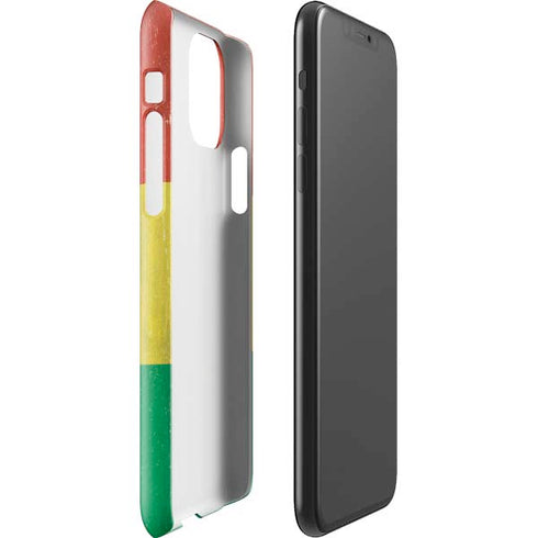 Ghana Flag Distressed iPhone 11 Pro Max Lite Case