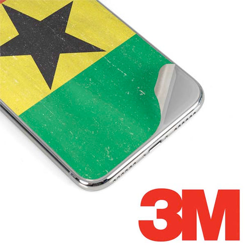 Ghana Flag Distressed iPhone 11 Pro Max Skin