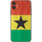 Ghana Flag Distressed iPhone 11 Skin