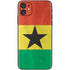 Ghana Flag Distressed iPhone 11 Skin