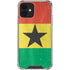 Ghana Flag Distressed iPhone 12 Clear Case