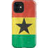 Ghana Flag Distressed iPhone 12 Impact Case