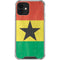 Ghana Flag Distressed iPhone 12 Mini Clear Case