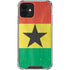 Ghana Flag Distressed iPhone 12 Mini Clear Case
