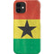 Ghana Flag Distressed iPhone 12 Mini Lite Case