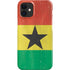 Ghana Flag Distressed iPhone 12 Mini Lite Case
