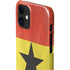Ghana Flag Distressed iPhone 12 Mini Lite Case