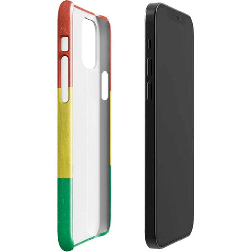 Ghana Flag Distressed iPhone 12 Mini Lite Case