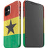 Ghana Flag Distressed iPhone 12 Mini Lite Case