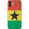 Ghana Flag Distressed iPhone 12 Mini Skin