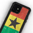 Ghana Flag Distressed iPhone 12 Mini Waterproof Case