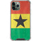 Ghana Flag Distressed iPhone 12 Pro Clear Case