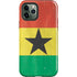 Ghana Flag Distressed iPhone 12 Pro Impact Case