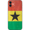 Ghana Flag Distressed iPhone 12 Skin