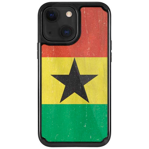 Ghana Flag Distressed iPhone 13 Cargo Case