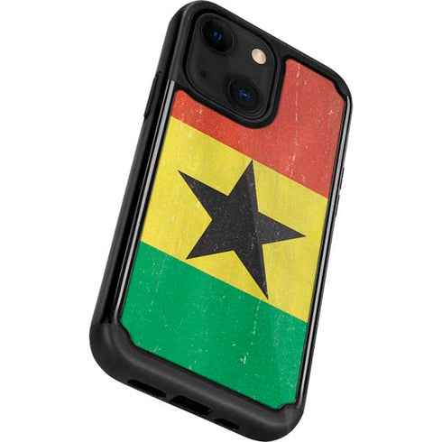 Ghana Flag Distressed iPhone 13 Cargo Case