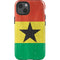 Ghana Flag Distressed iPhone 13 Impact Case