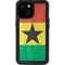 Ghana Flag Distressed iPhone 13 Mini Waterproof Case