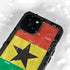 Ghana Flag Distressed iPhone 13 Mini Waterproof Case