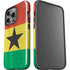 Ghana Flag Distressed iPhone 13 Pro Impact Case