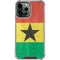 Ghana Flag Distressed iPhone 13 Pro Max Clear Case