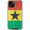 Ghana Flag Distressed iPhone 15 Plus Clear Case