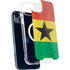 Ghana Flag Distressed iPhone 14 Plus MagSafe Case