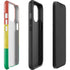 Ghana Flag Distressed iPhone 14 Pro Max Impact Case