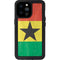 Ghana Flag Distressed iPhone 14 Pro Max Waterproof Case