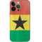 Ghana Flag Distressed iPhone 14 Pro Skin