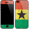 Ghana Flag Distressed iPhone 5/5s/5SE Skin