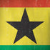 Ghana Flag Distressed iPhone X Skin