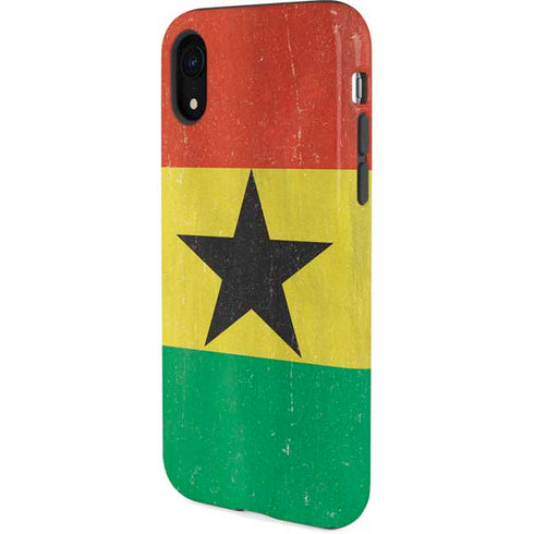 Ghana Flag Distressed iPhone XR Pro Case