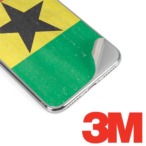Ghana Flag Distressed iPhone XR Skin