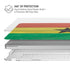 Ghana Flag Distressed MacBook Pro 13in M1 (2021) Case plus Skin