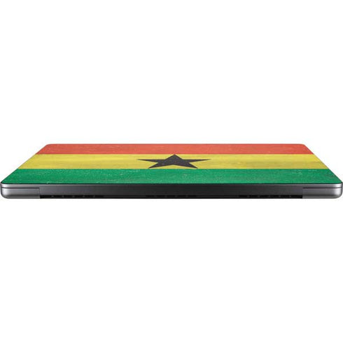Ghana Flag Distressed MacBook Pro 14in (2021-24) Skin