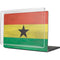 Ghana Flag Distressed MacBook Pro 16in (2021-25) Case plus Skin